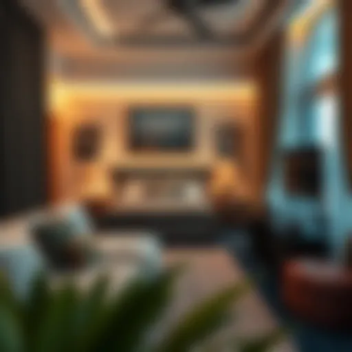 Cozy room setting in Mussafah showcasing rental options