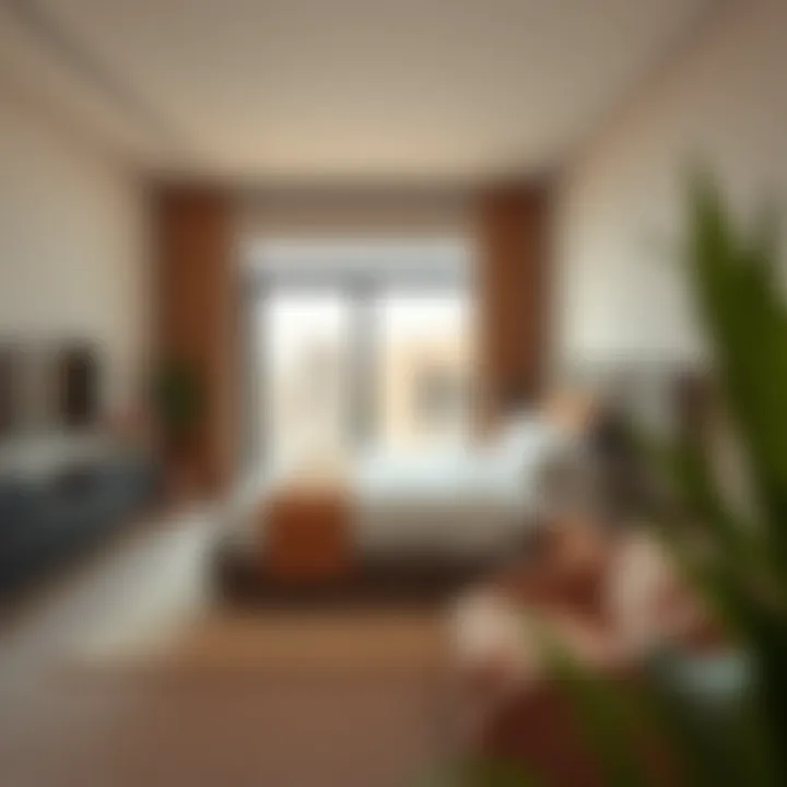 Modern amenities in a rental room in Mussafah