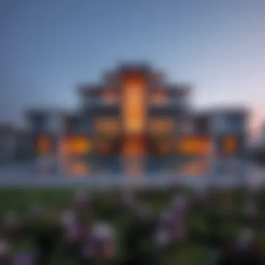 Architectural Masterpiece in Royal Dubai: A Modern Design Marvel Architectural masterpiece showcasing modern design