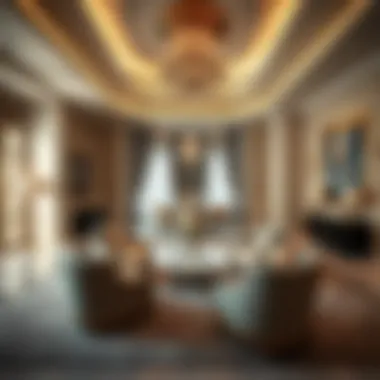 The Opulent Interior Design of High-End Apartments in Royal Dubai Opulent interior design of a high-end apartment