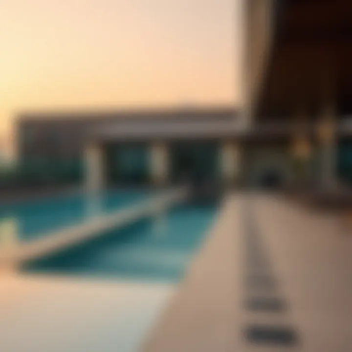 Amenities Offered in Service Apartments Amenities in a service apartment including pool and gym facilities
