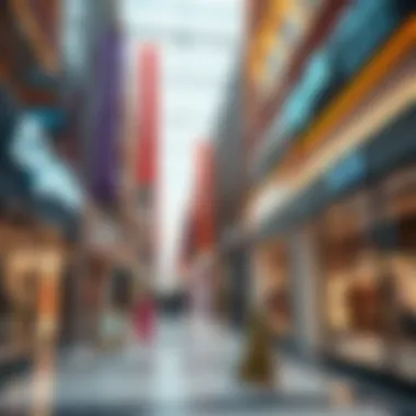 Diverse retail experiences catering to various shoppers