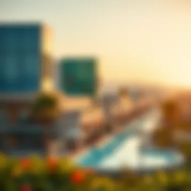 Scenic view of Al Nahda showing local amenities and lifestyle