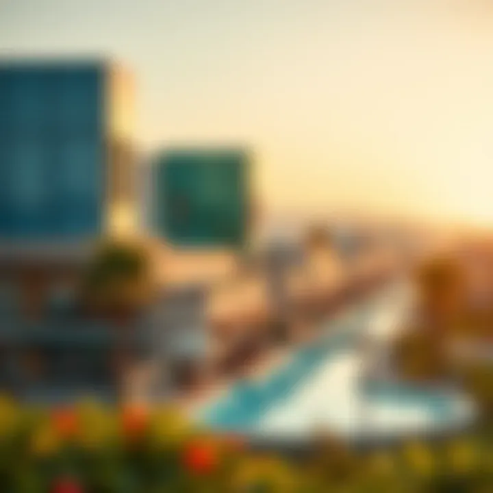 Scenic view of Al Nahda showing local amenities and lifestyle