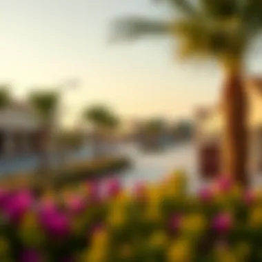 Local amenities in Al Twar 3, including parks and shopping areas