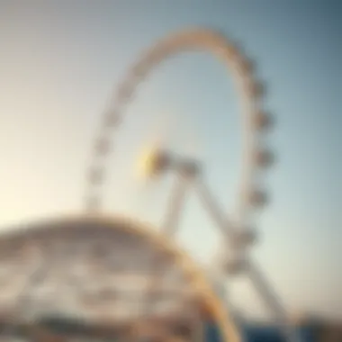 Intricate Design of the Dubai Wheel The intricate design details of the Dubai Wheelās structure