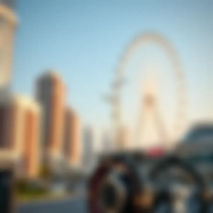 Surrounding Developments of the Dubai Wheel Surrounding developments complementing the Dubai Wheelās presence