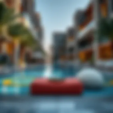 Lifestyle Offerings in ميدان دبي Luxury residential units in ميدان دبي, highlighting the lifestyle offerings