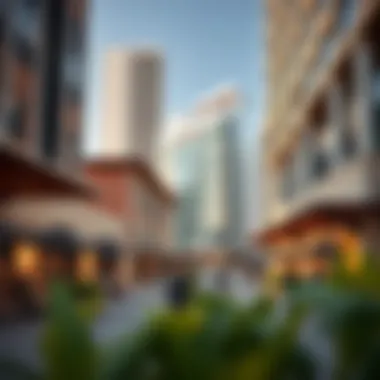 Modern real estate developments near the Old Market blending with tradition