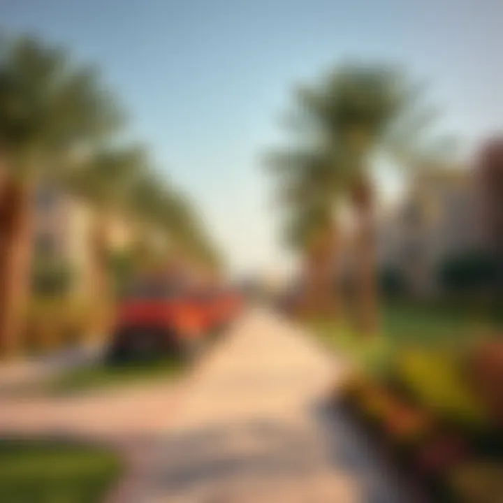 Landscaped Park in Layan Community Beautifully landscaped park in the Layan Community, ideal for relaxation and leisure activities