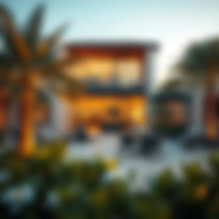 Visual representation of amenities available in Tilal Al Ghaf