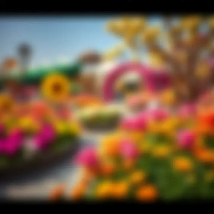 Dubai Miracle Garden: A Colorful Floral Wonderland The stunning landscapes of the Dubai Miracle Garden in full bloom