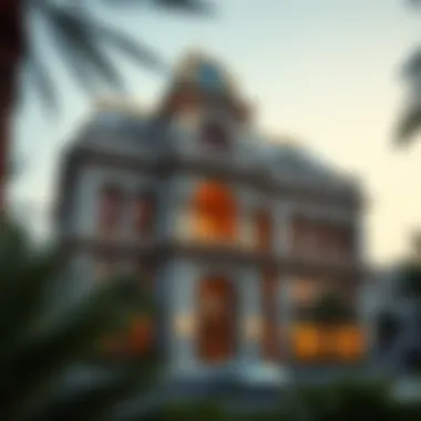 Stunning exterior view of the Polo Building showcasing its architectural elegance