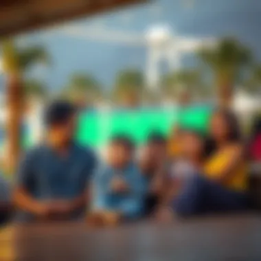Leisure Activities for Families A family enjoying quality time at a popular leisure destination.