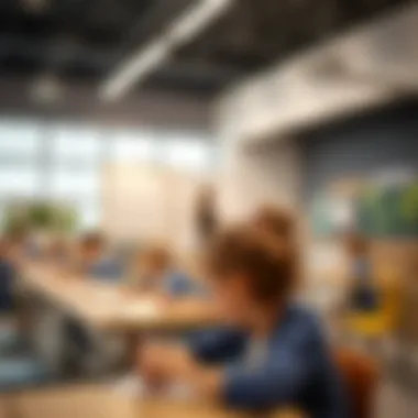Education in Dubai Children engaged in a dynamic learning environment at a modern school.