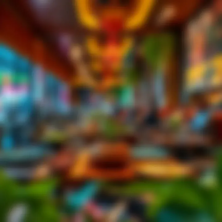 Diverse Culinary Offerings in Festival City A vibrant dining scene showcasing a variety of cuisines in Festival City