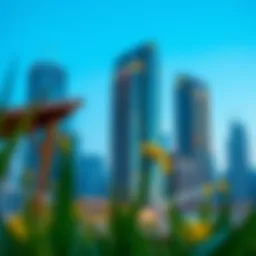 Stunning architectural view of Fortune Executive Tower