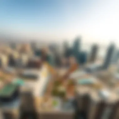 Panoramic Skyline View from Fortune Executive Tower Panoramic view showcasing the skyline from Fortune Executive Tower