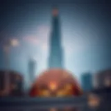 Stunning view of Jafza One Tower showcasing its modern architecture