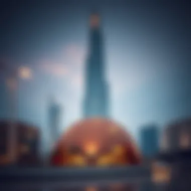 Stunning view of Jafza One Tower showcasing its modern architecture