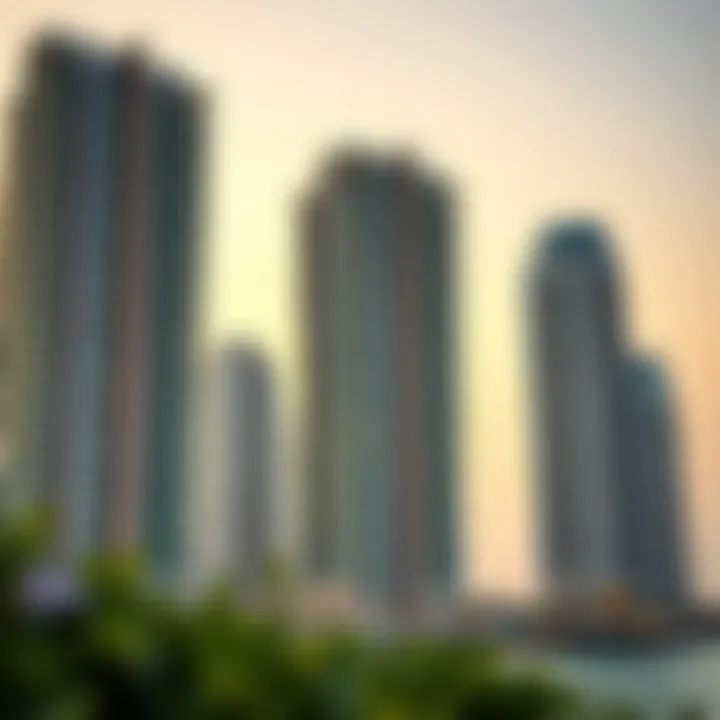 Luxurious Residential Towers at JBR Luxurious residential towers of Jumeirah Beach Residence