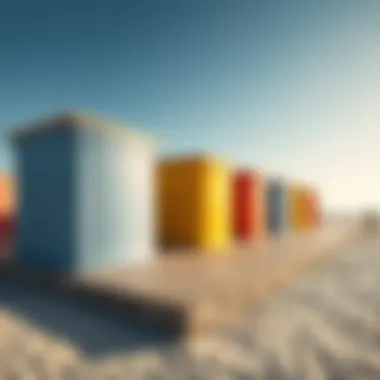 Cultural Art Installations at La Mer Colorful art installations enhancing the cultural experience at La Mer