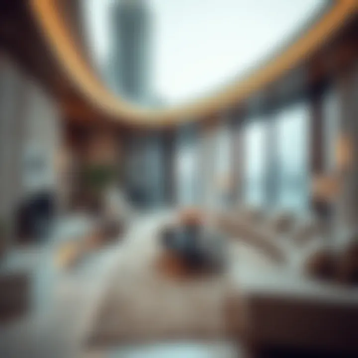 Lavish lifestyle associated with high-end living in Dubai