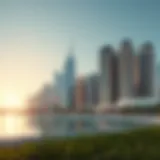 Dubai skyline showcasing modern real estate developments