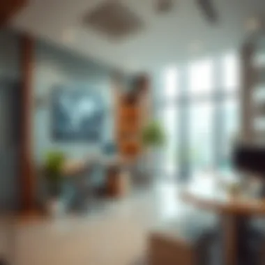Professional Property Management Office Interior A property management office interior reflecting professionalism