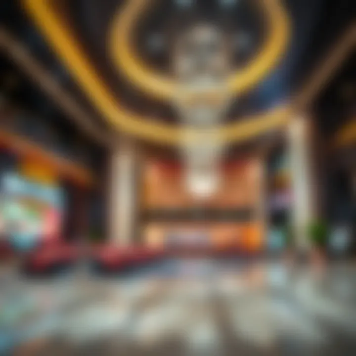Cinema Lobby Ambiance Ambiance of the cinema lobby