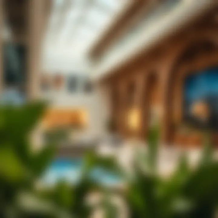 Modern amenities in Jumeirah Village Circle's community center