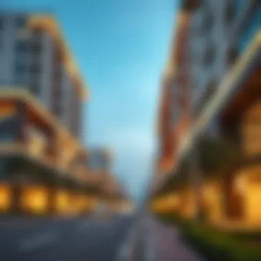 Real estate developments in Jumeirah Village Circle highlighting investment opportunities