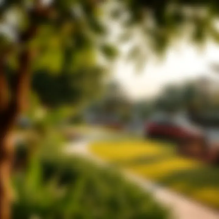 Lush parks and recreational areas in Jumeirah Village Circle