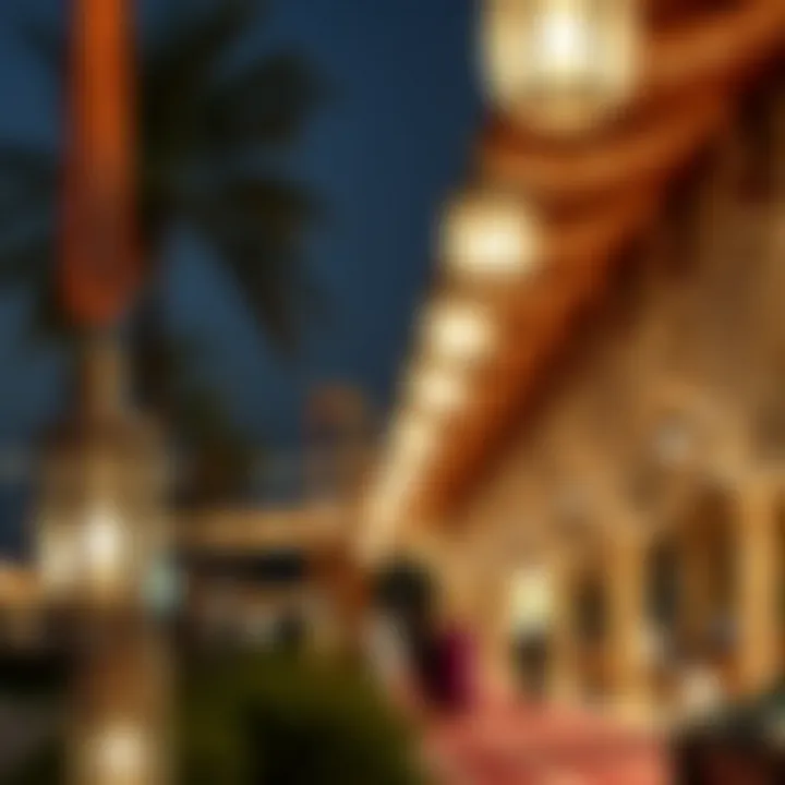 Traditional Emirati decorations during Eid al-Fitr