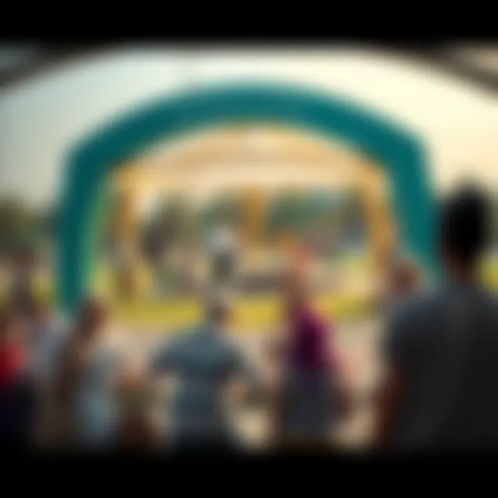 Community Life at Rashidiya Park Vibrant community gatherings in the park