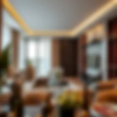 Stylish Interior of a Safi Apartment Modern living space within Safi Apartments
