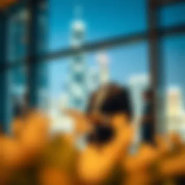 Investors analyzing market trends related to Sky View's real estate potential