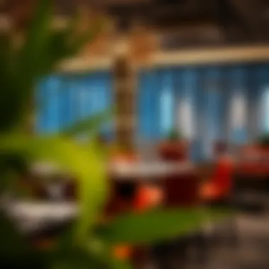 Culinary Offerings at Studio M Hotel Dining area highlighting the culinary offerings