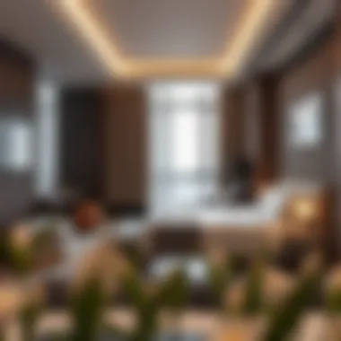 Stylish and Functional Room Design Stylish room interior emphasizing comfort and functionality