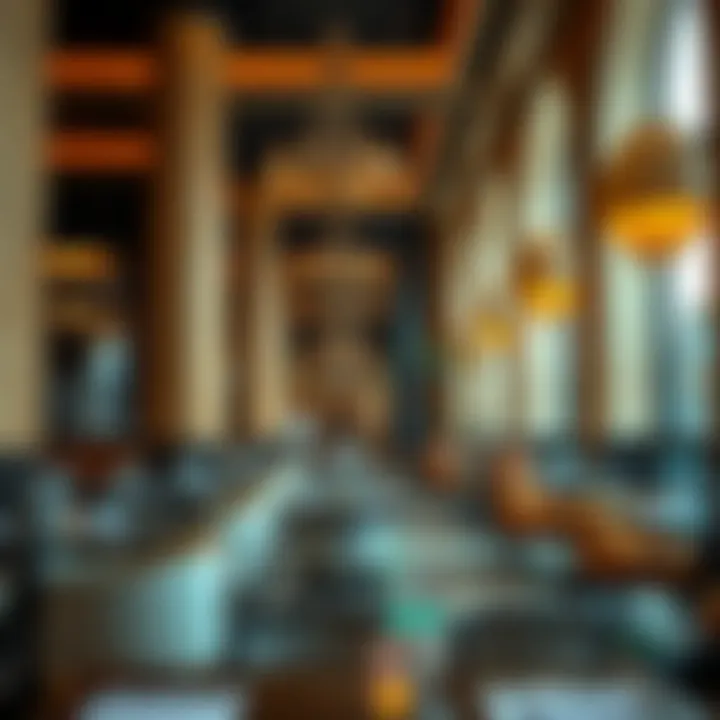 Chic interior design of Al Beiruti