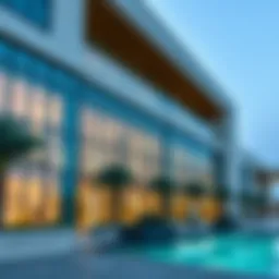 Architectural design of the K1 Building showcasing modern aesthetics