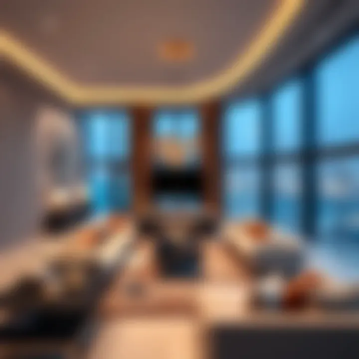 Luxurious Living Spaces in the K1 Building Luxurious interior of the K1 Building highlighting living spaces