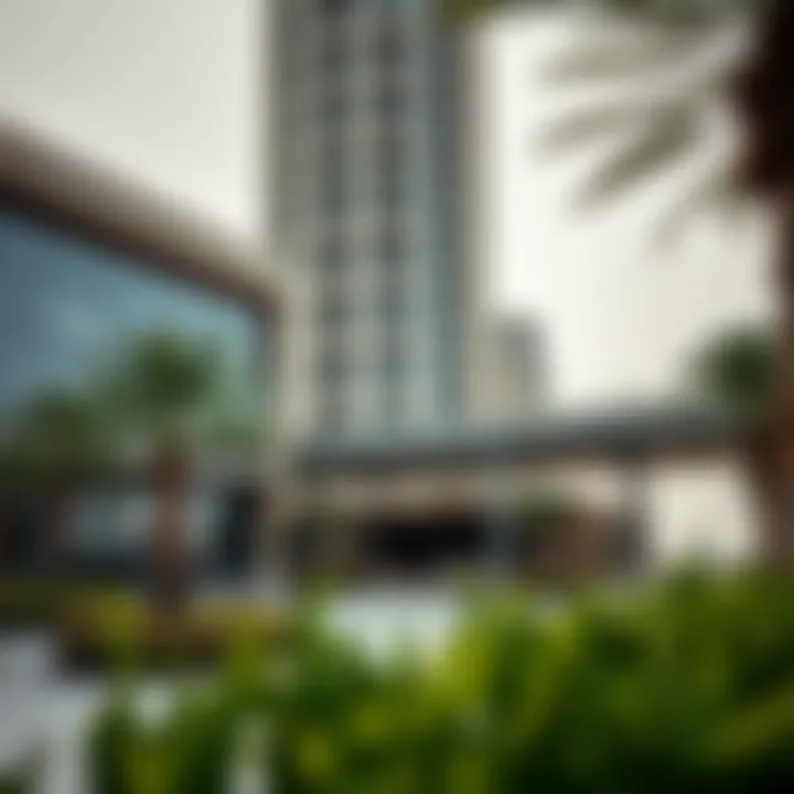 Surrounding amenities near the 014 Tower Amenities surrounding the 014 Tower in Dubai