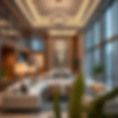 Luxurious Living Spaces Inside Thumam Building Interior amenities and luxurious living spaces in Thumam Building