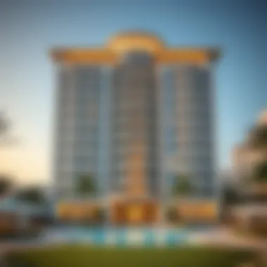 Architectural Marvel of Tiara Residence Stunning architectural design of Tiara Residence