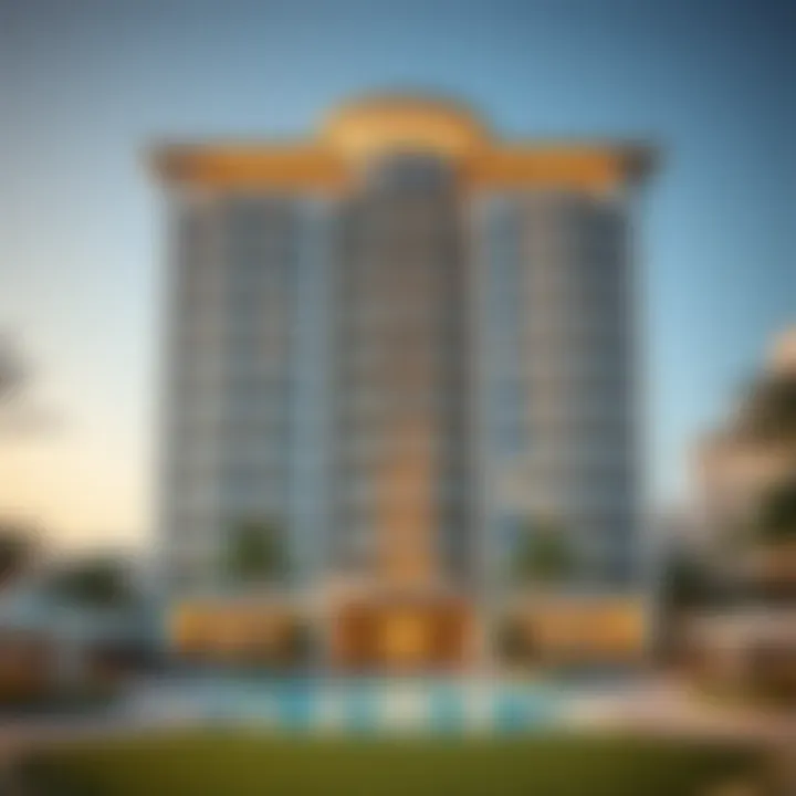 Architectural Marvel of Tiara Residence Stunning architectural design of Tiara Residence