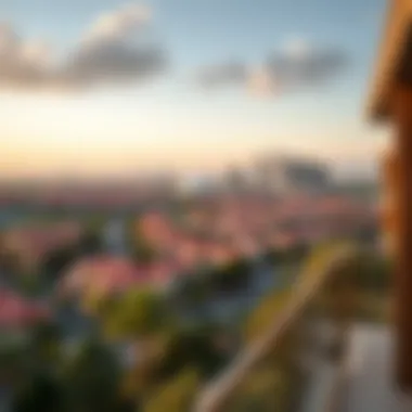 Panoramic Community and Skyline Views Scenic view of the surrounding community and skyline
