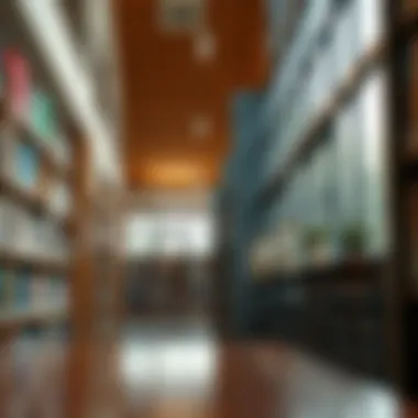 Access to Knowledge and Resources A well-equipped library in a school