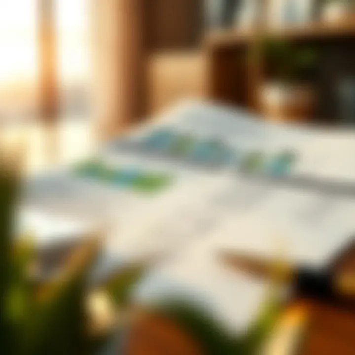 Understanding Credit Reports in Real Estate An illustration of a credit report highlighting key metrics.
