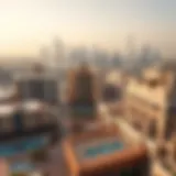 A skyline view of Dubai showcasing luxury real estate.